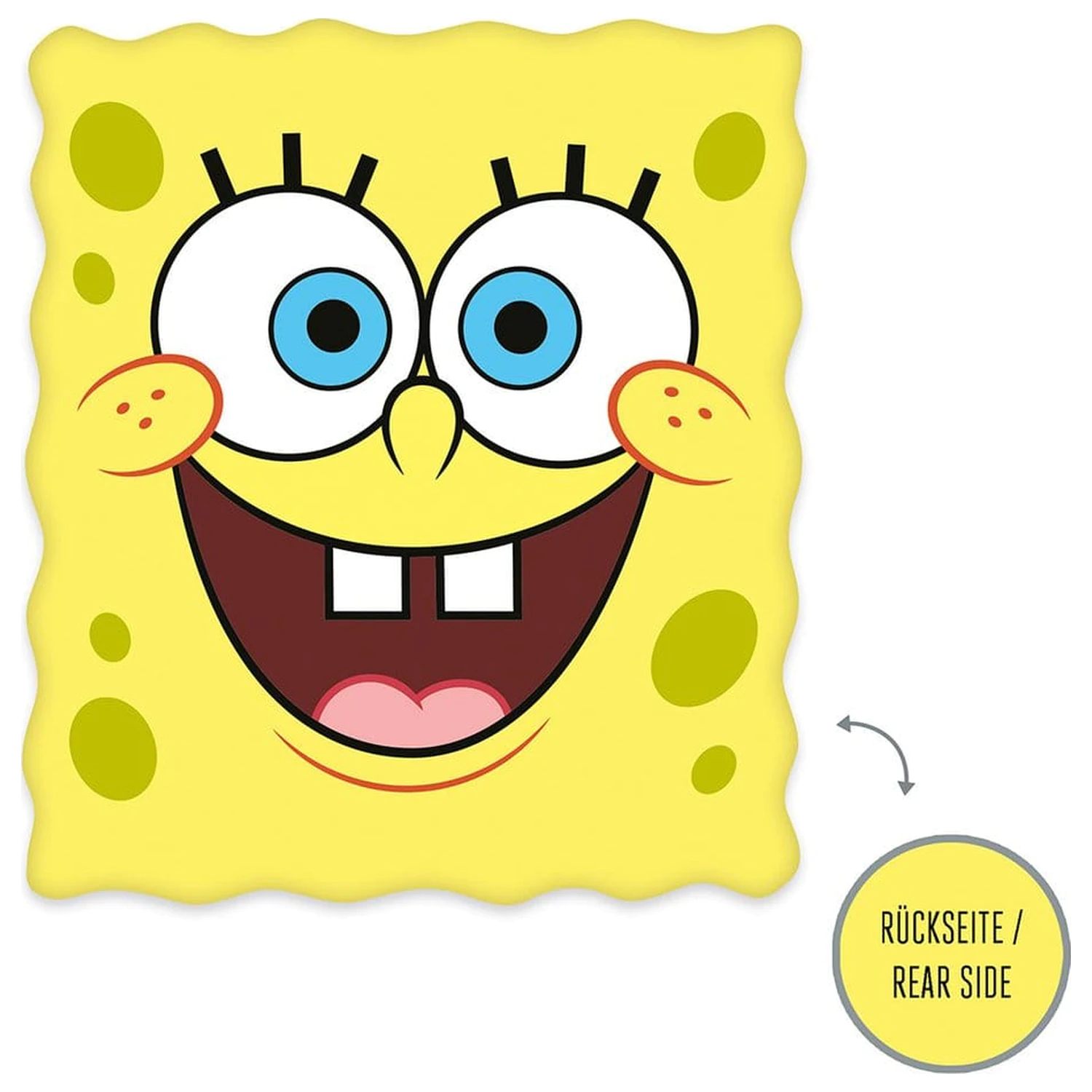 SpongeBob Pernă SpongeBob Cap 27 x 31 cm poza produsului