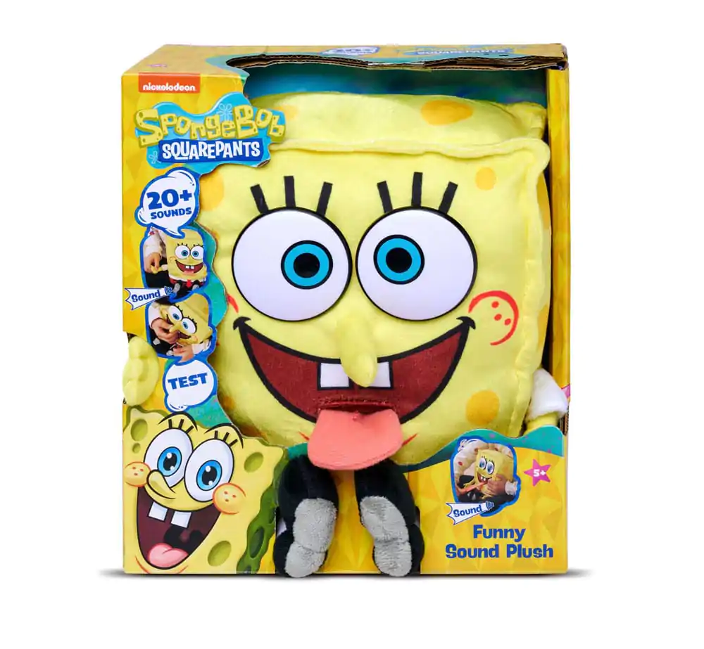 Jucărie de pluș SpongeBob sound 30cm poza produsului