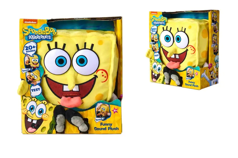 Jucărie de pluș SpongeBob sound 30cm poza produsului
