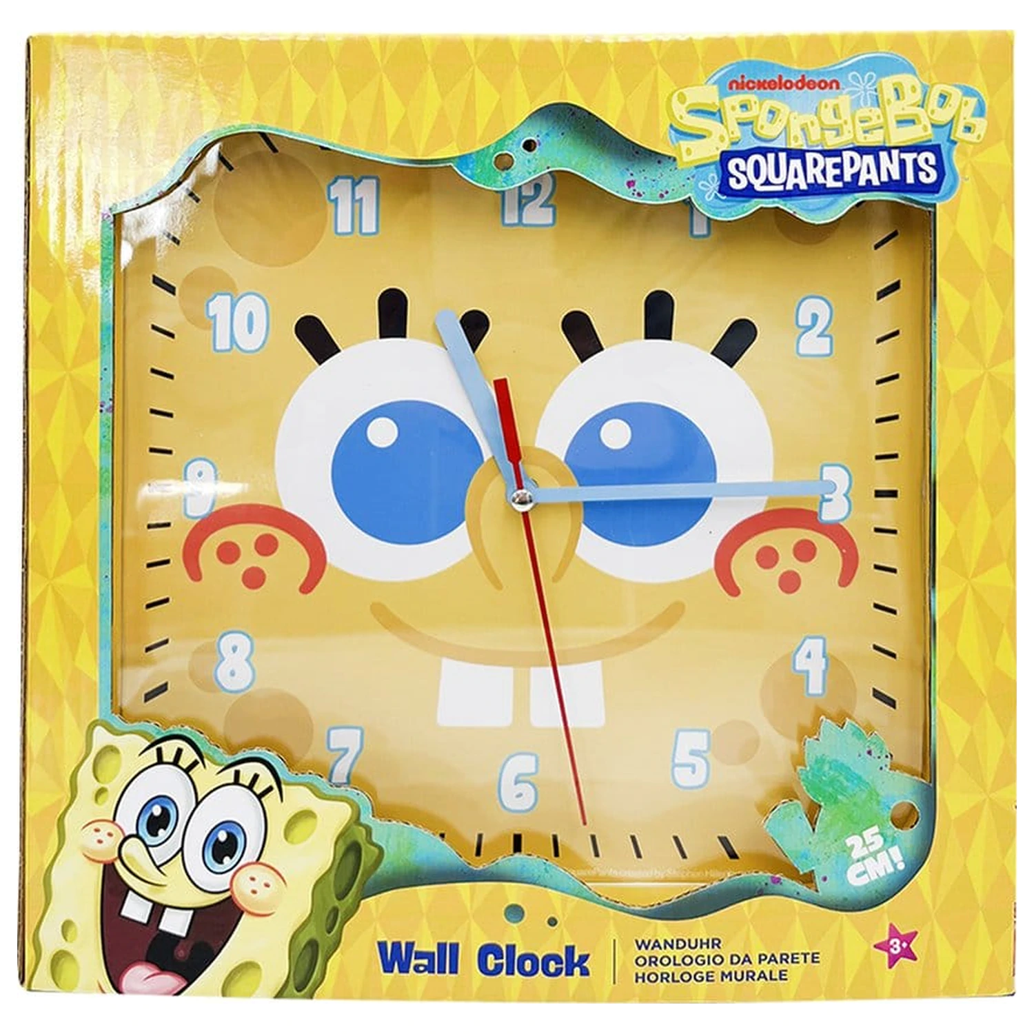 Spongebob Ceas de Perete patrat Spongebob poza produsului