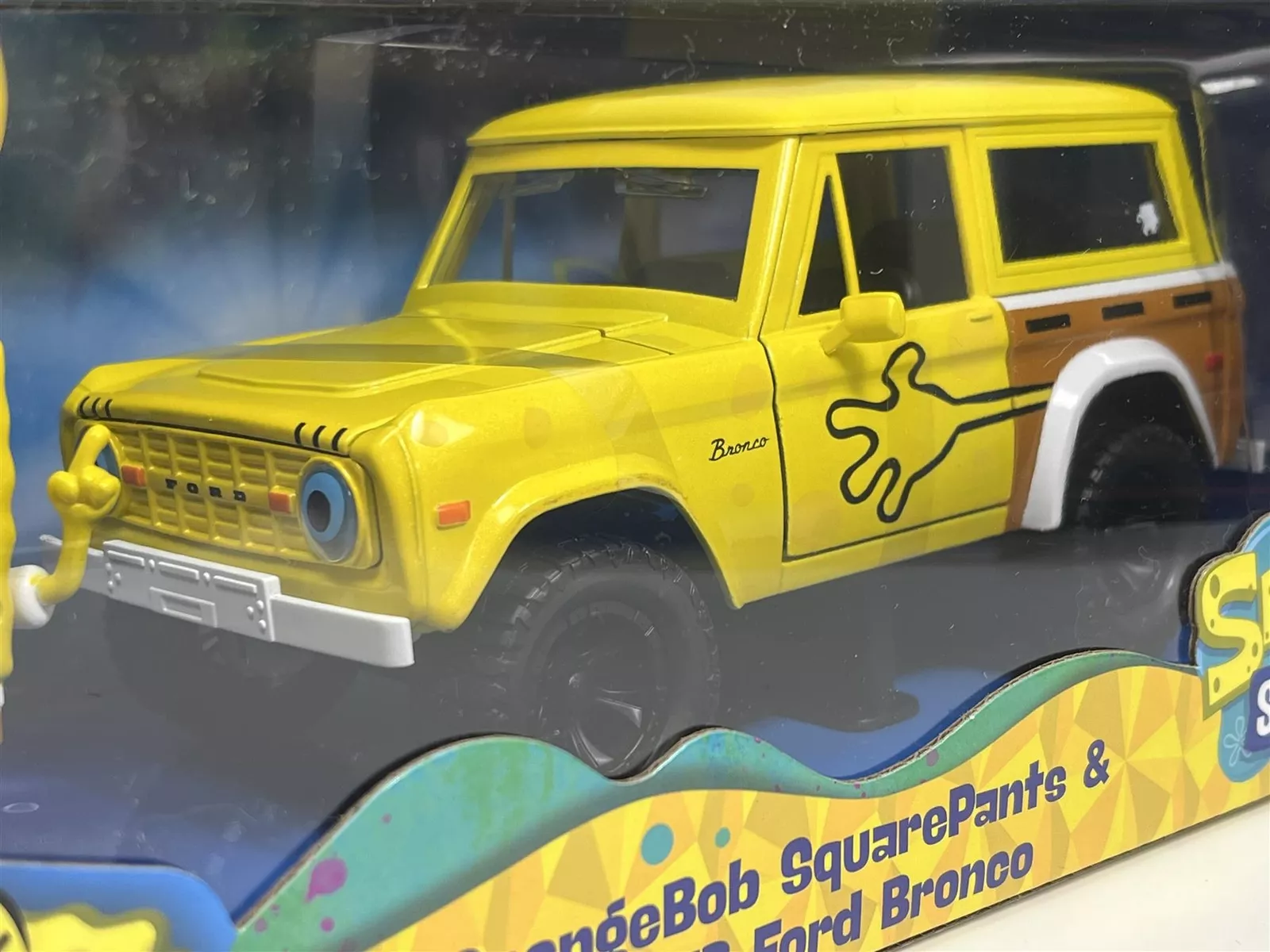 Spongebob Squarepants Model turnat sub presiune 1/24 Ford Bronco 1973 poza produsului