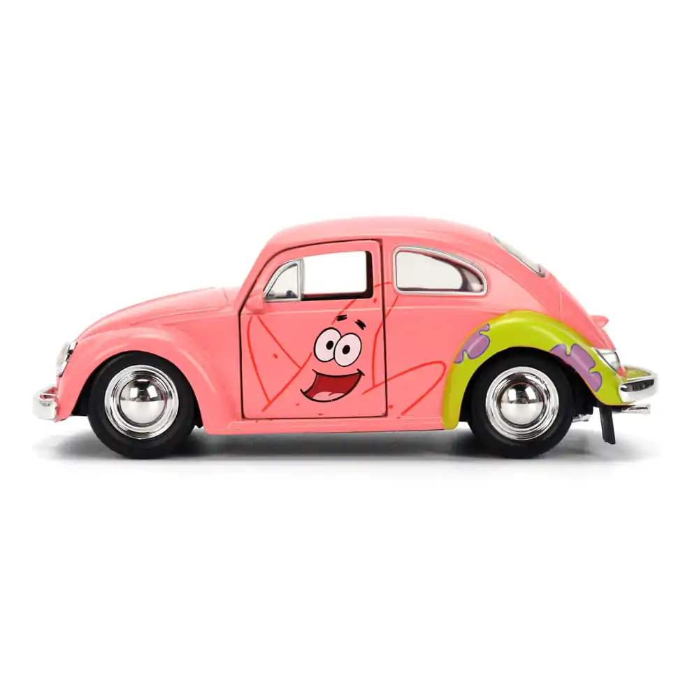 Spongebob Squarepants Model Diecast 1/32 VW Beetle 1959 Patrick poza produsului