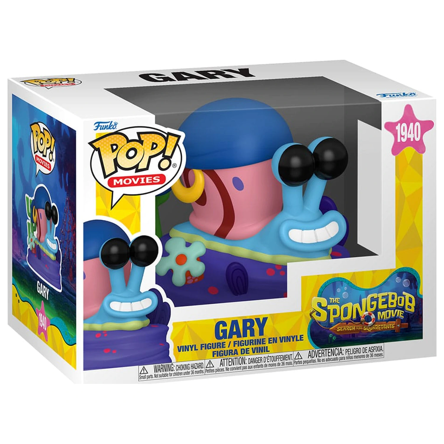SpongeBob SquarePants Funko POP! Figurină de vinil Gary (Pirate) 9 cm poza produsului