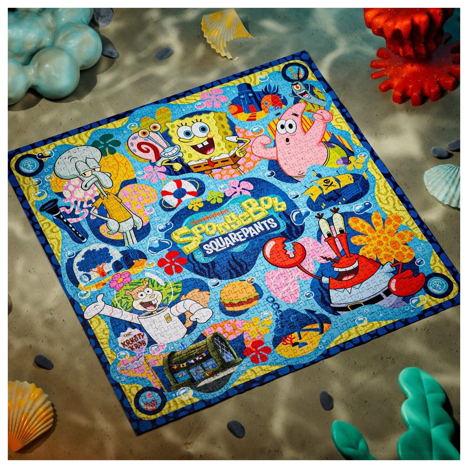 SpongeBob SquarePants puzzle multi-dimensional (1000 piese) poza produsului