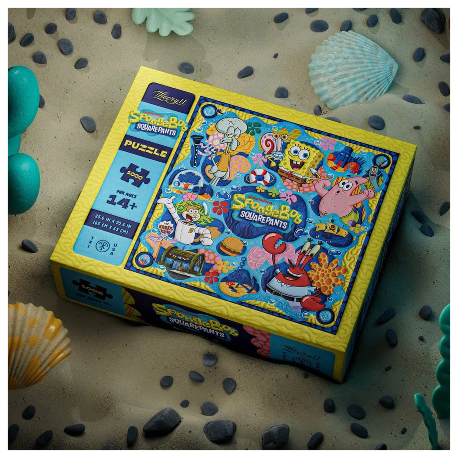 SpongeBob SquarePants puzzle multi-dimensional (1000 piese) poza produsului