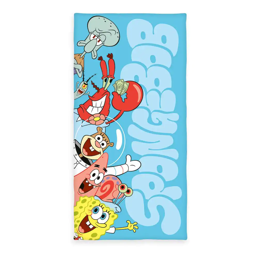SpongeBob Squarepants Prosop Velour 75 x 150 cm poza produsului