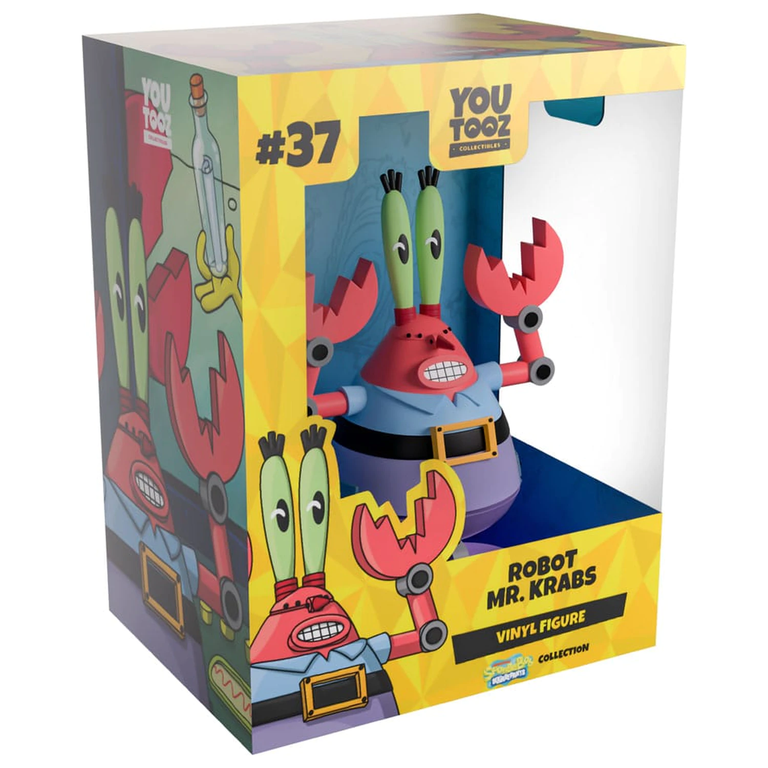 SpongeBob SquarePants Figurina din vinil Robot Mr. Krabs 13 cm poza produsului