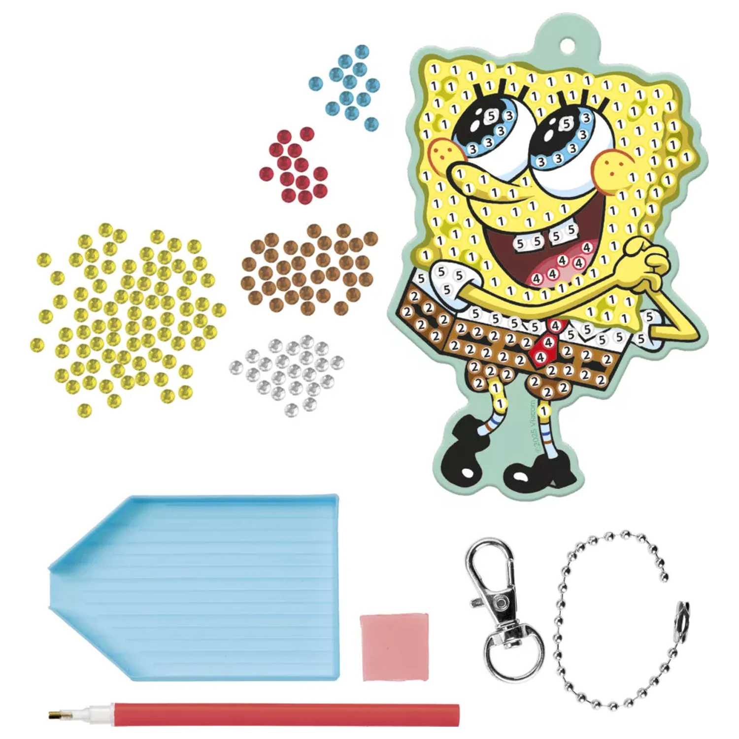 SpongeBob Smile Diamond Breloc Set de Creat poza produsului
