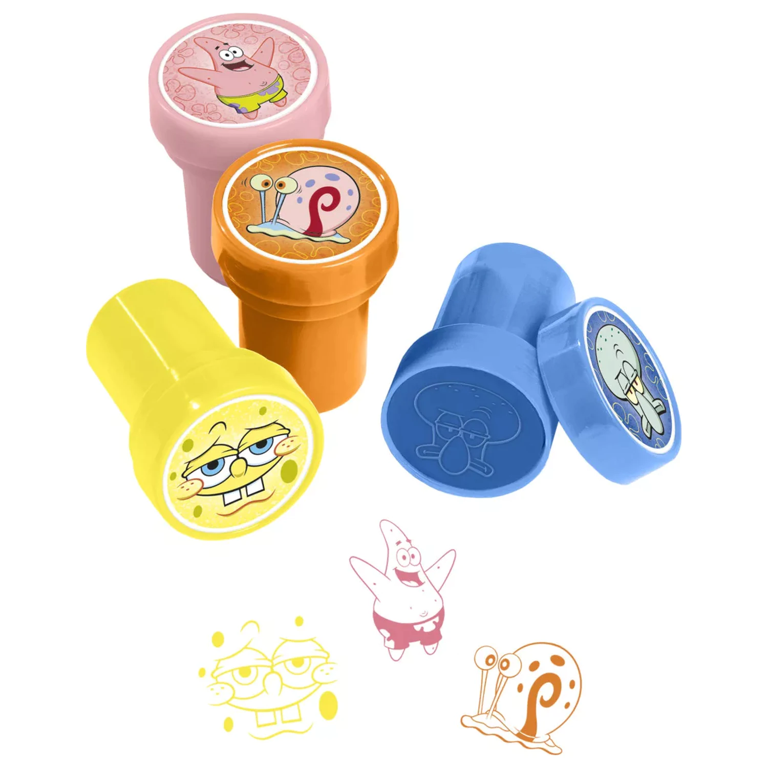 SpongeBob Smile Stamper Set 12 buc poza produsului