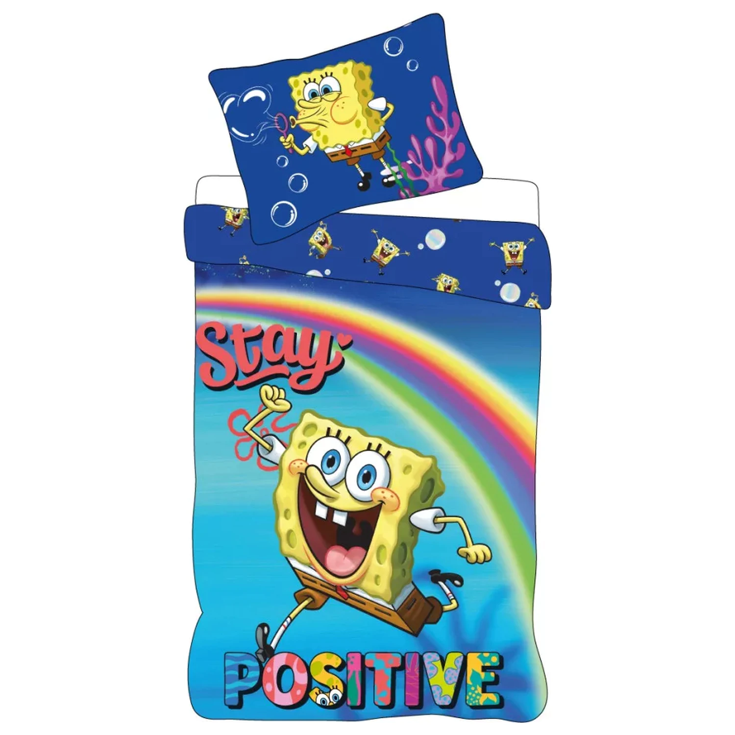 SpongeBob Stay Positive Husa de pilota pentru copii, prescolari poza produsului