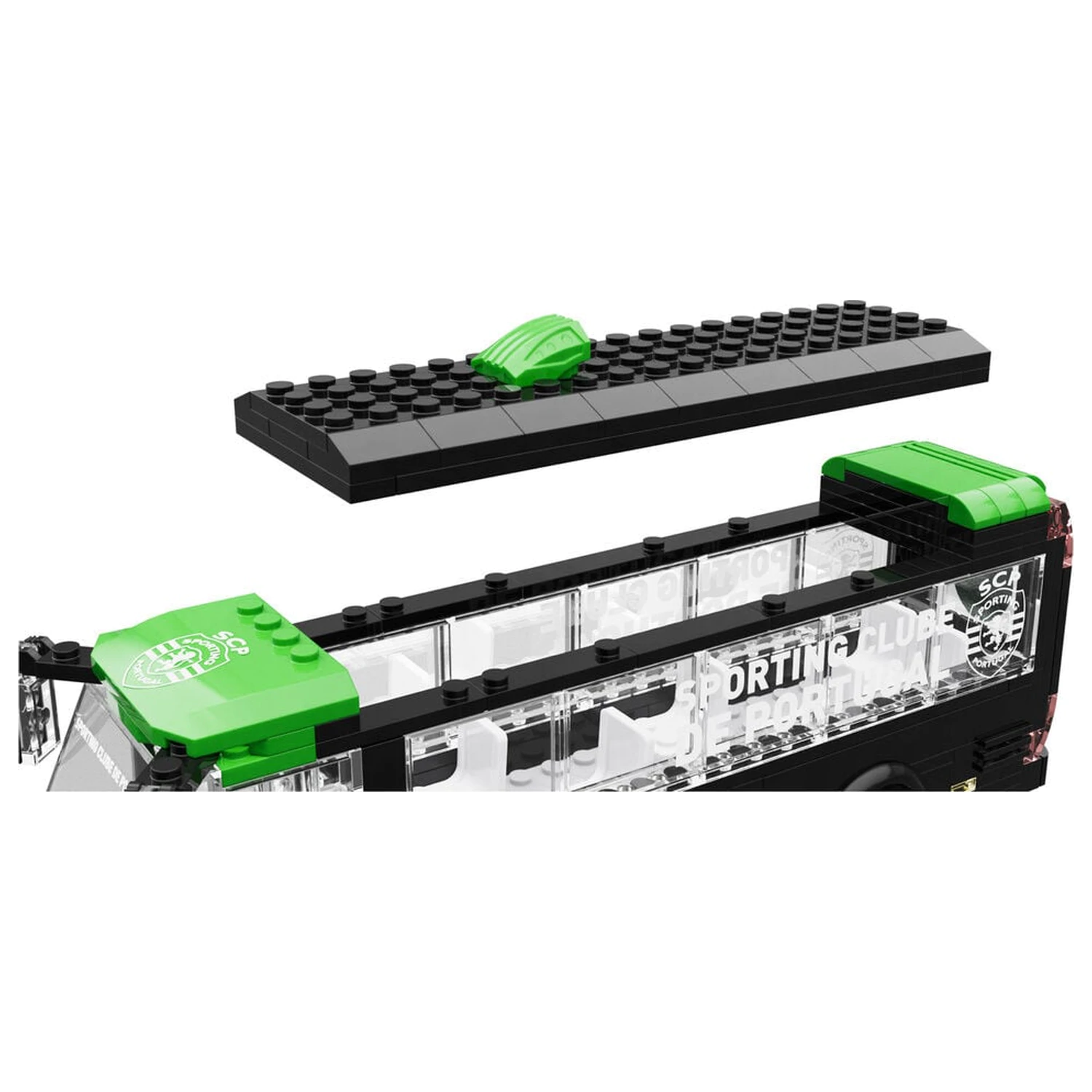 Set autobuz Sporting CP cu figurine 332 buc poza produsului
