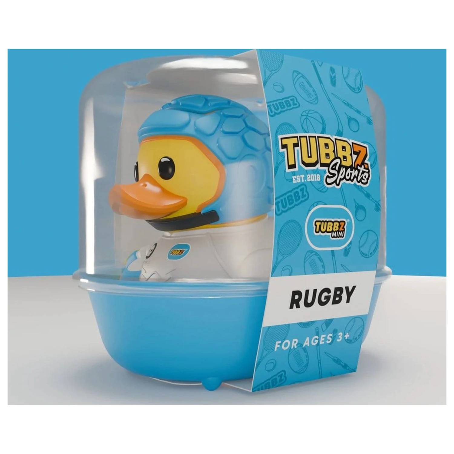 Sports Tubbz Mini PVC Figura Rugby 5 cm poza produsului