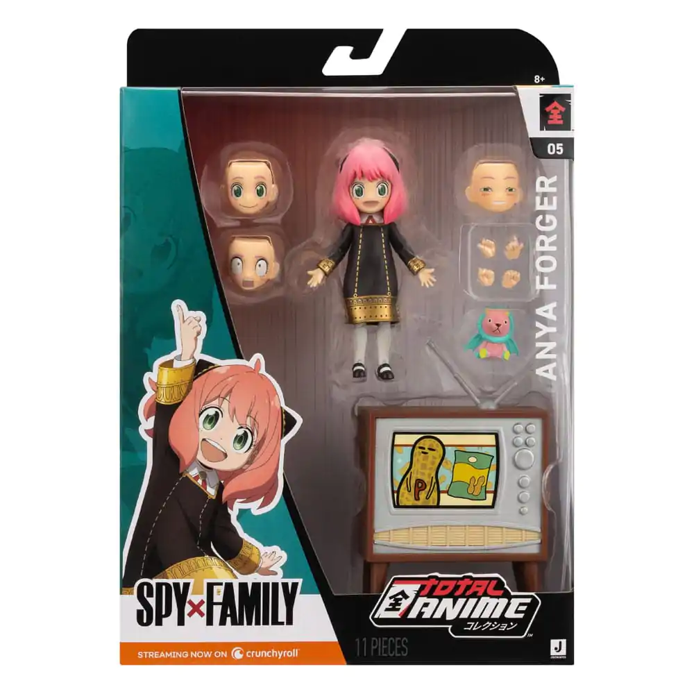 Figurină de acțiune anime completă Spy x Family Anya Forger 11 cm poza produsului