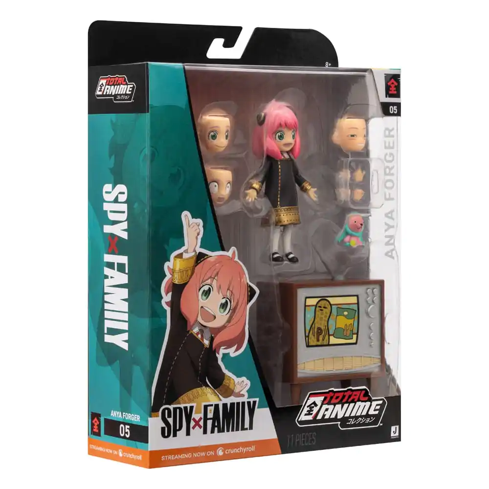 Figurină de acțiune anime completă Spy x Family Anya Forger 11 cm poza produsului