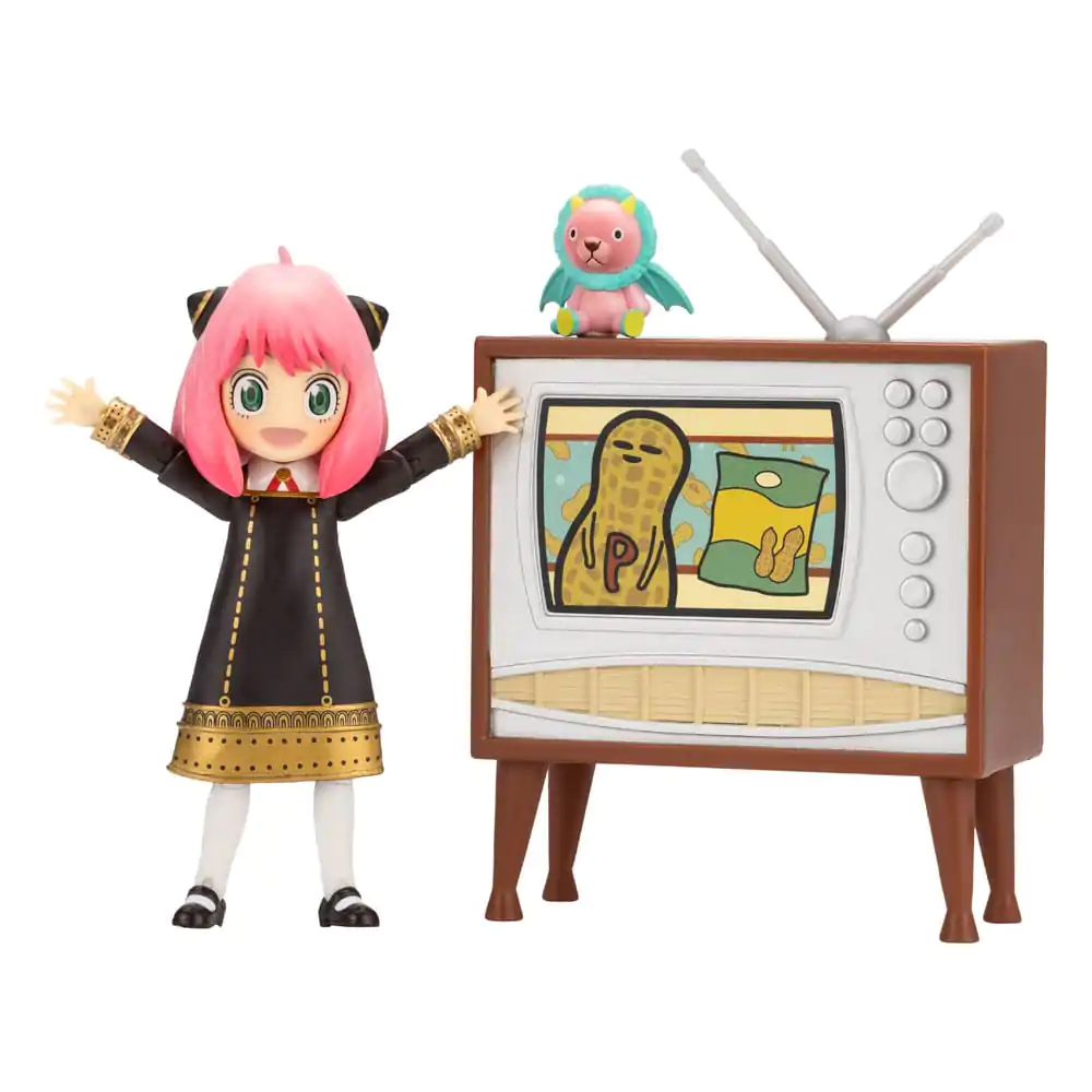 Figurină de acțiune anime completă Spy x Family Anya Forger 11 cm poza produsului