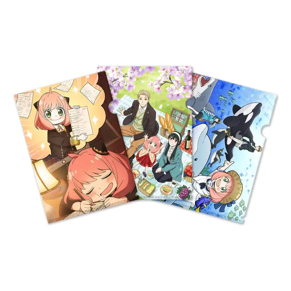 Spy x Family Set de 3 Clearfile-uri poza produsului