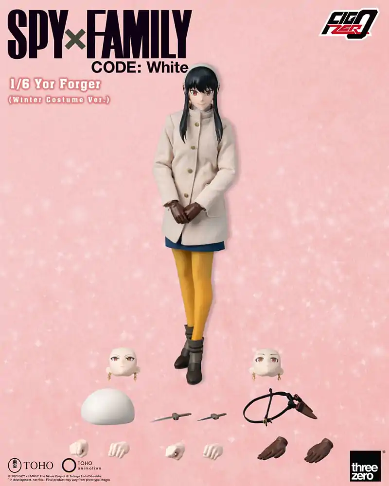Spy x Family FigZero Figurina de acțiune 1/6 Yor Forger (Winter Costume Ver.) 28 cm poza produsului