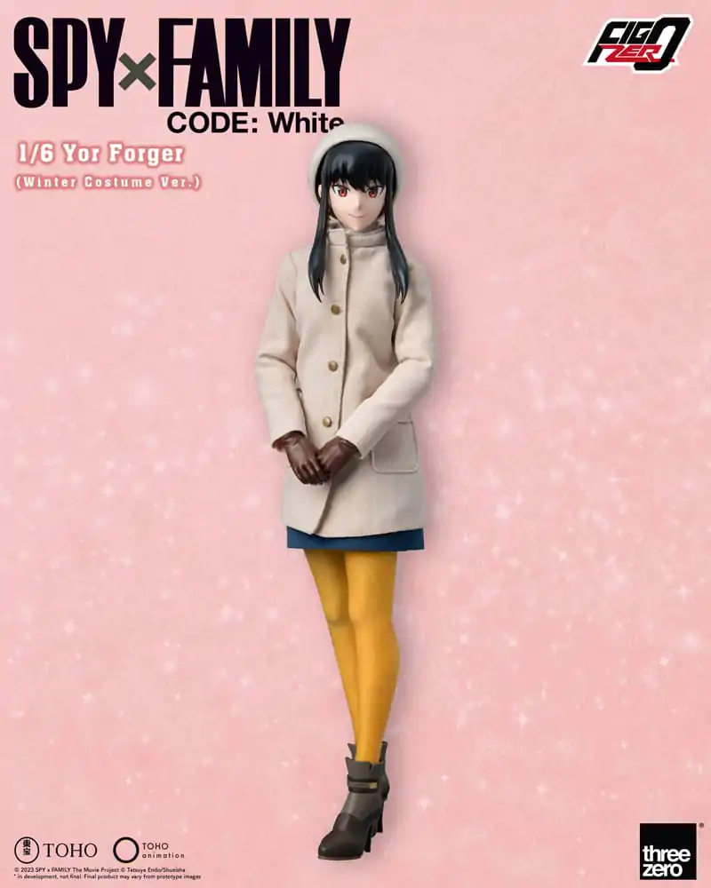 Spy x Family FigZero Figurina de acțiune 1/6 Yor Forger (Winter Costume Ver.) 28 cm poza produsului