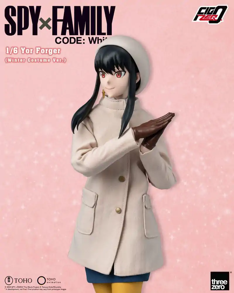Spy x Family FigZero Figurina de acțiune 1/6 Yor Forger (Winter Costume Ver.) 28 cm poza produsului