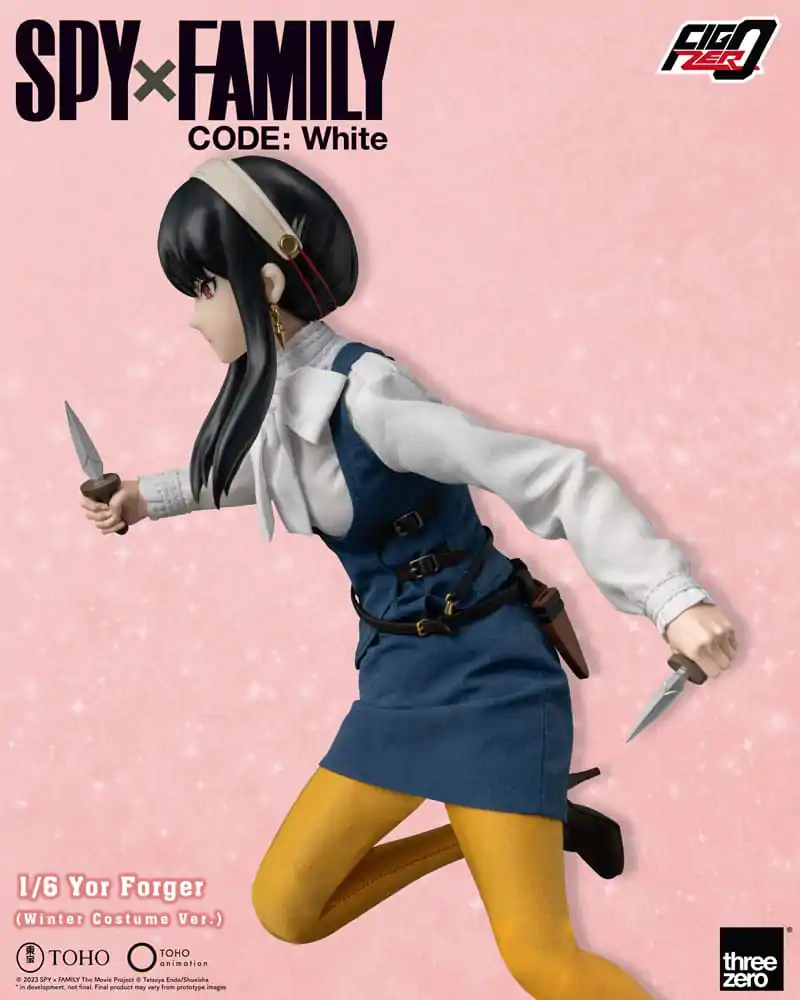 Spy x Family FigZero Figurina de acțiune 1/6 Yor Forger (Winter Costume Ver.) 28 cm poza produsului