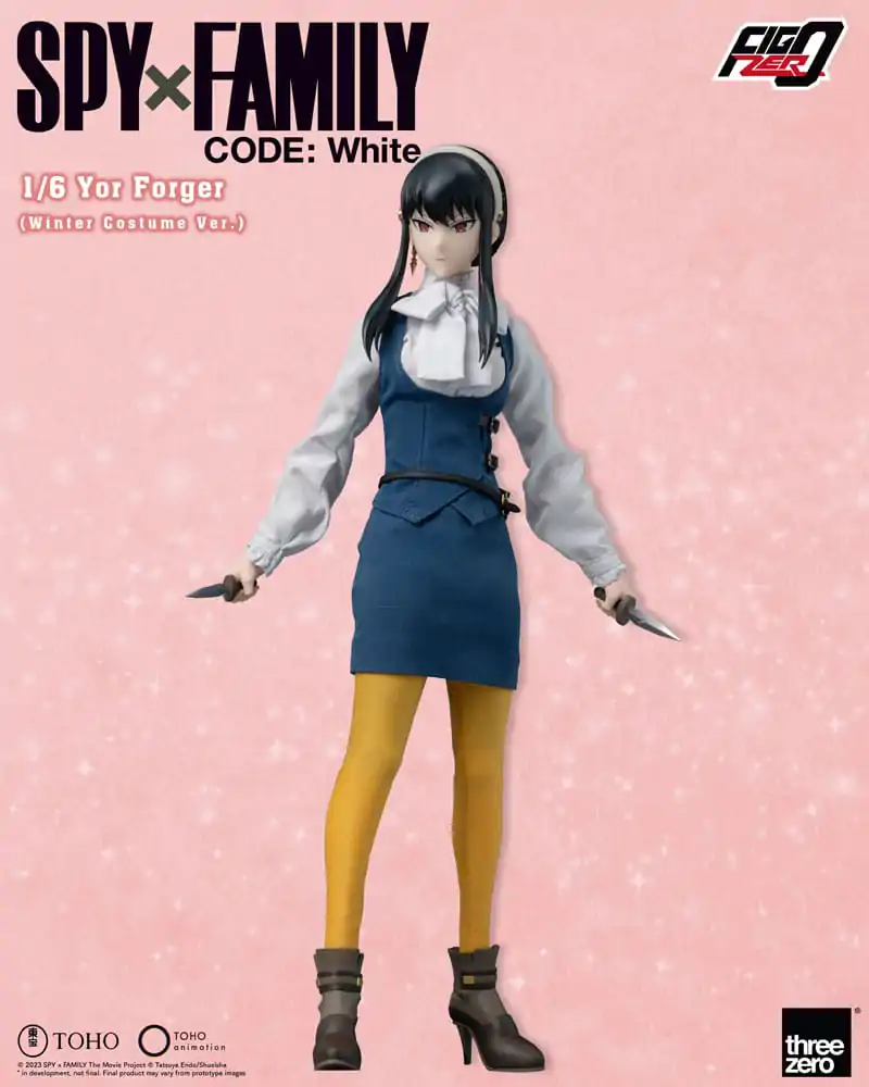 Spy x Family FigZero Figurina de acțiune 1/6 Yor Forger (Winter Costume Ver.) 28 cm poza produsului