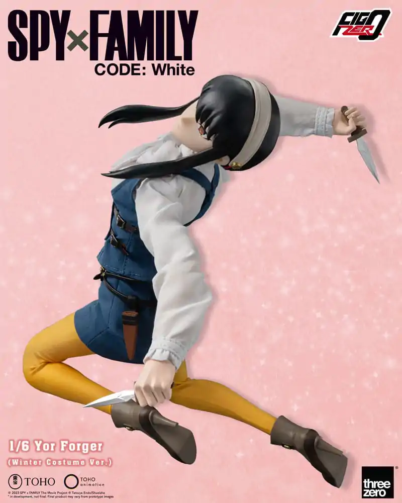 Spy x Family FigZero Figurina de acțiune 1/6 Yor Forger (Winter Costume Ver.) 28 cm poza produsului