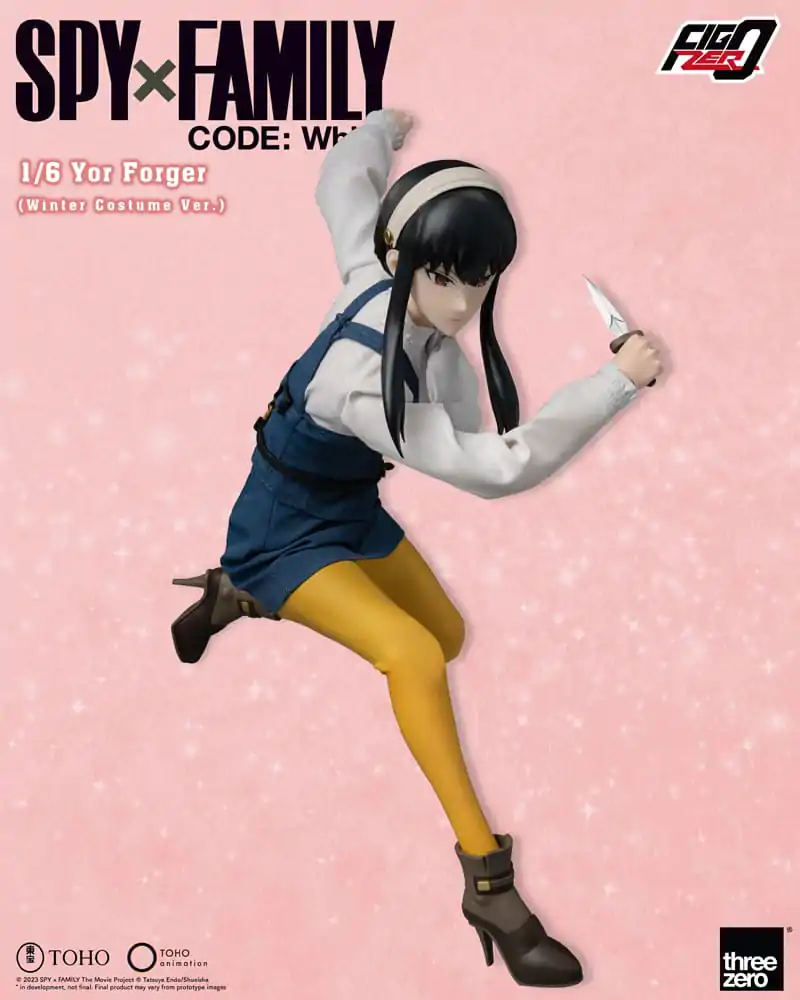 Spy x Family FigZero Figurina de acțiune 1/6 Yor Forger (Winter Costume Ver.) 28 cm poza produsului