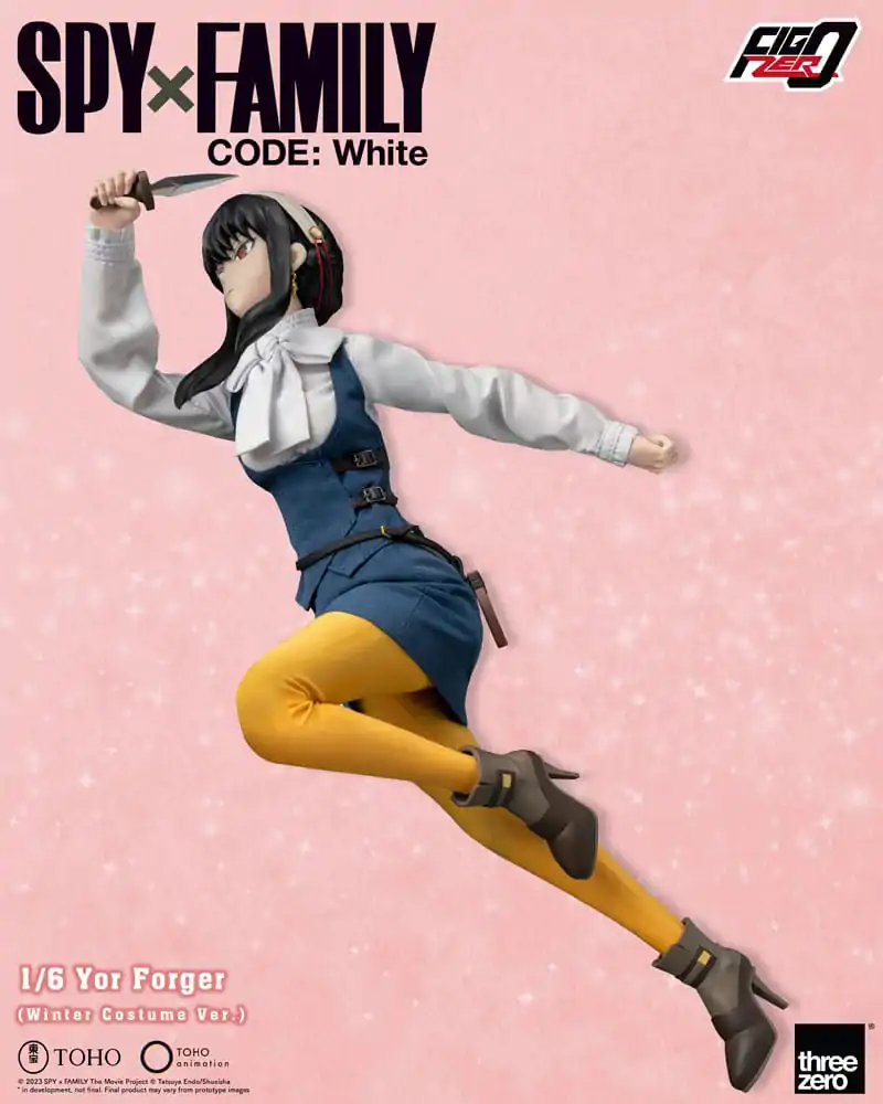 Spy x Family FigZero Figurina de acțiune 1/6 Yor Forger (Winter Costume Ver.) 28 cm poza produsului