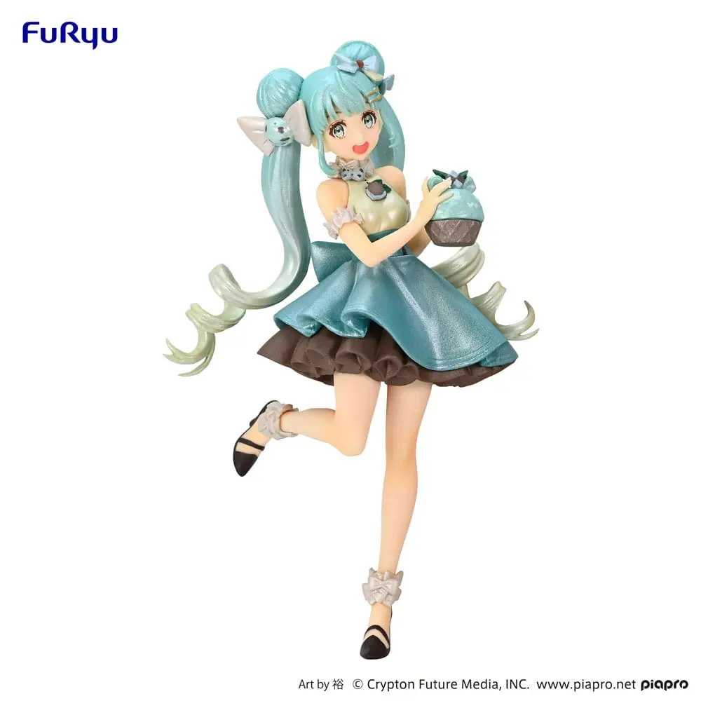 Hatsune Miku Statuie PVC Hatsune Miku Chocolate Mint Pearl Color 17 cm poza produsului