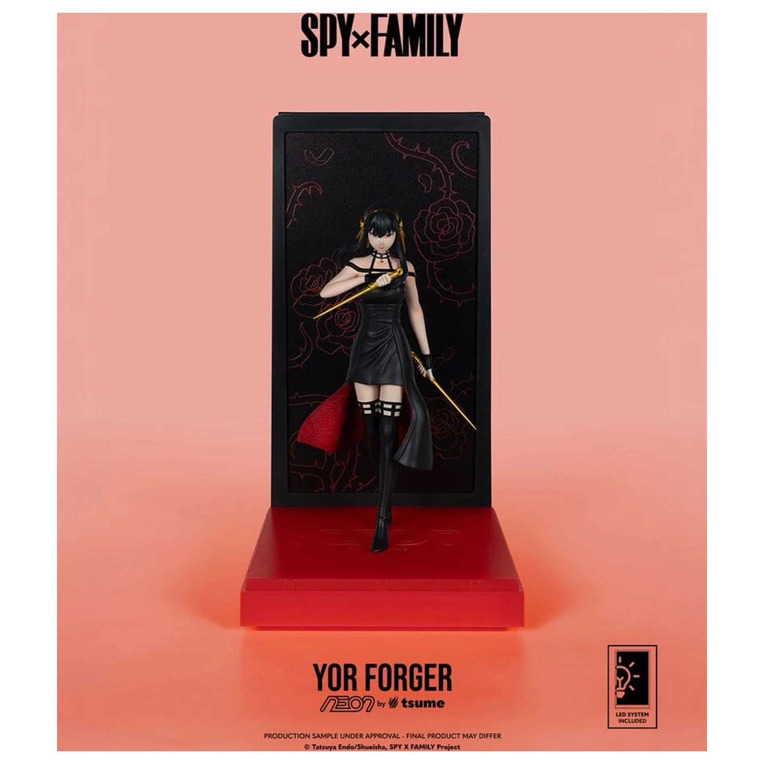 Figurina neon Spy x Family 1/9 Yor Forger 20 cm poza produsului