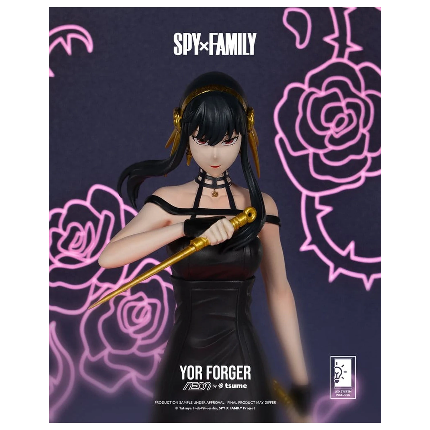 Figurina neon Spy x Family 1/9 Yor Forger 20 cm poza produsului