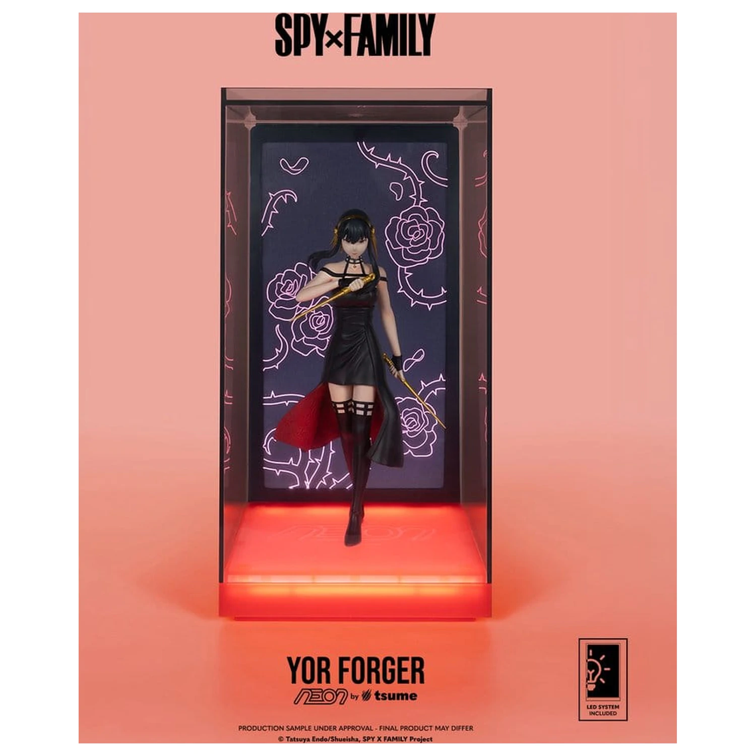 Figurina neon Spy x Family 1/9 Yor Forger 20 cm poza produsului