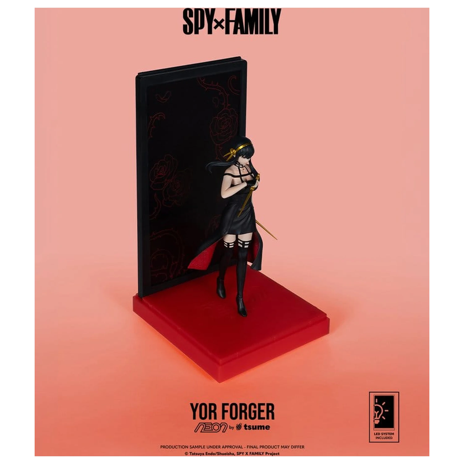 Figurina neon Spy x Family 1/9 Yor Forger 20 cm poza produsului
