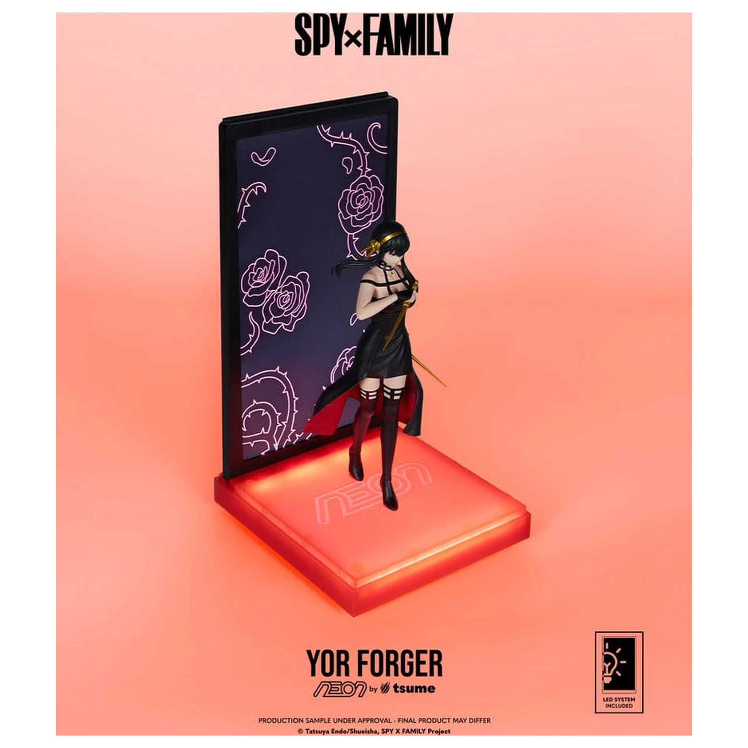 Figurina neon Spy x Family 1/9 Yor Forger 20 cm poza produsului