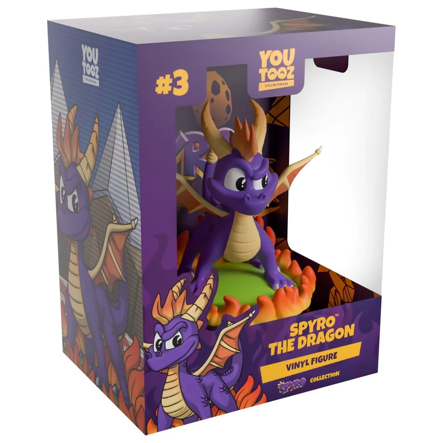 Figurina din vinil Spyro the Dragon Spyro The Dragon 8 cm poza produsului
