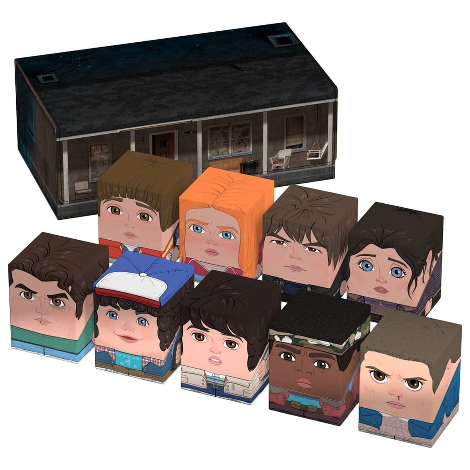 Squaroes Collectors Carcasa 800 Stranger Things - The Byers House poza produsului