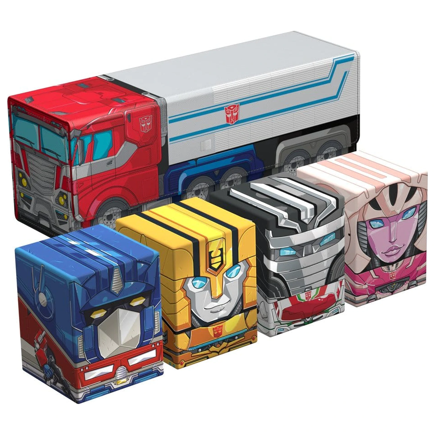 Squaroes Collectors Case 400 piese Squaroe Transformers - Optimus Prime Truck poza produsului