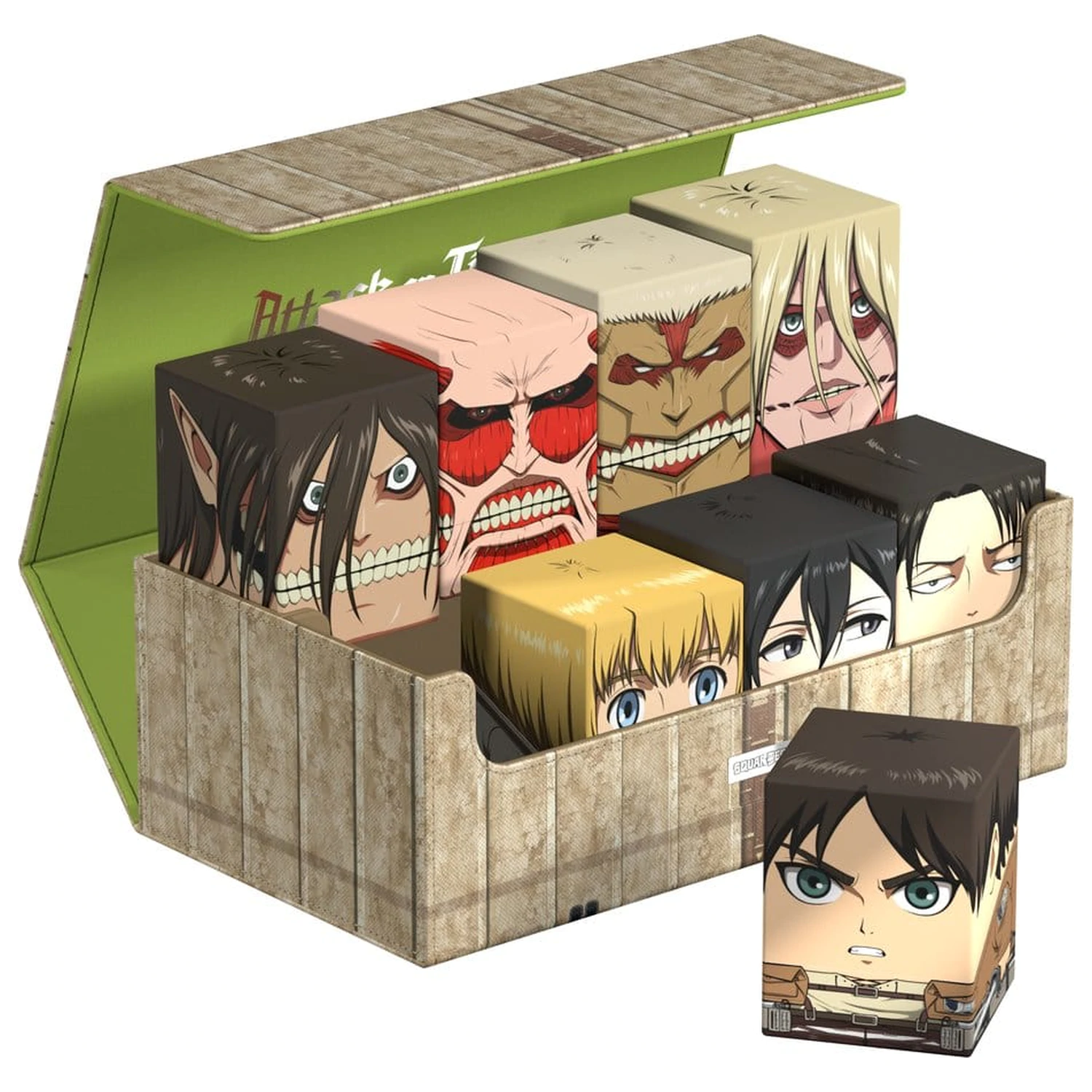 Squaroes - Cutie de colecție 800 Attack on Titan - Districtul Shiganshina poza produsului