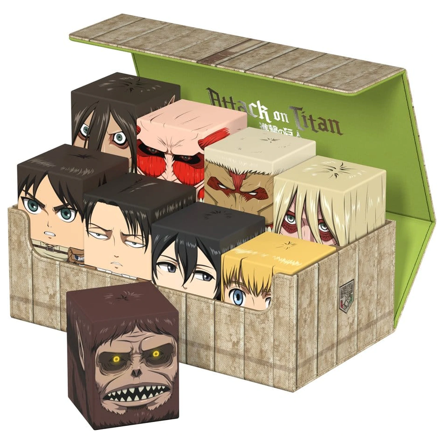 Squaroes - Cutie de colecție 800 Attack on Titan - Districtul Shiganshina poza produsului