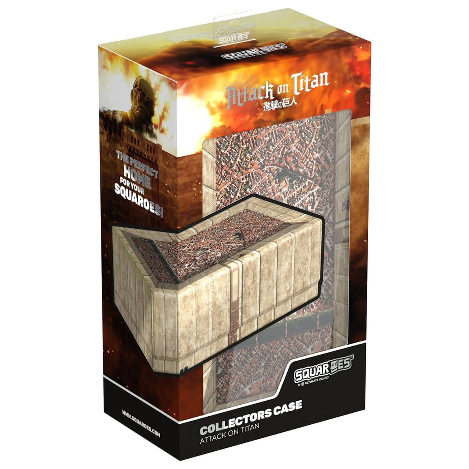 Squaroes - Cutie de colecție 800 Attack on Titan - Districtul Shiganshina poza produsului