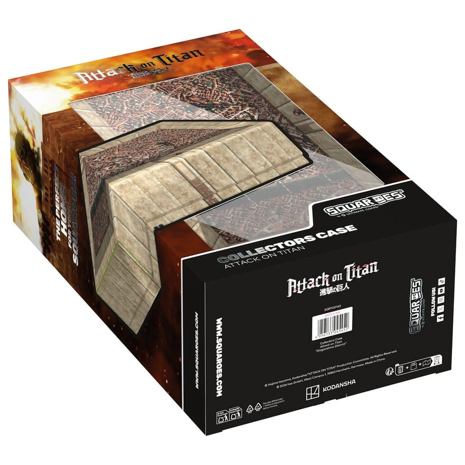 Squaroes - Cutie de colecție 800 Attack on Titan - Districtul Shiganshina poza produsului