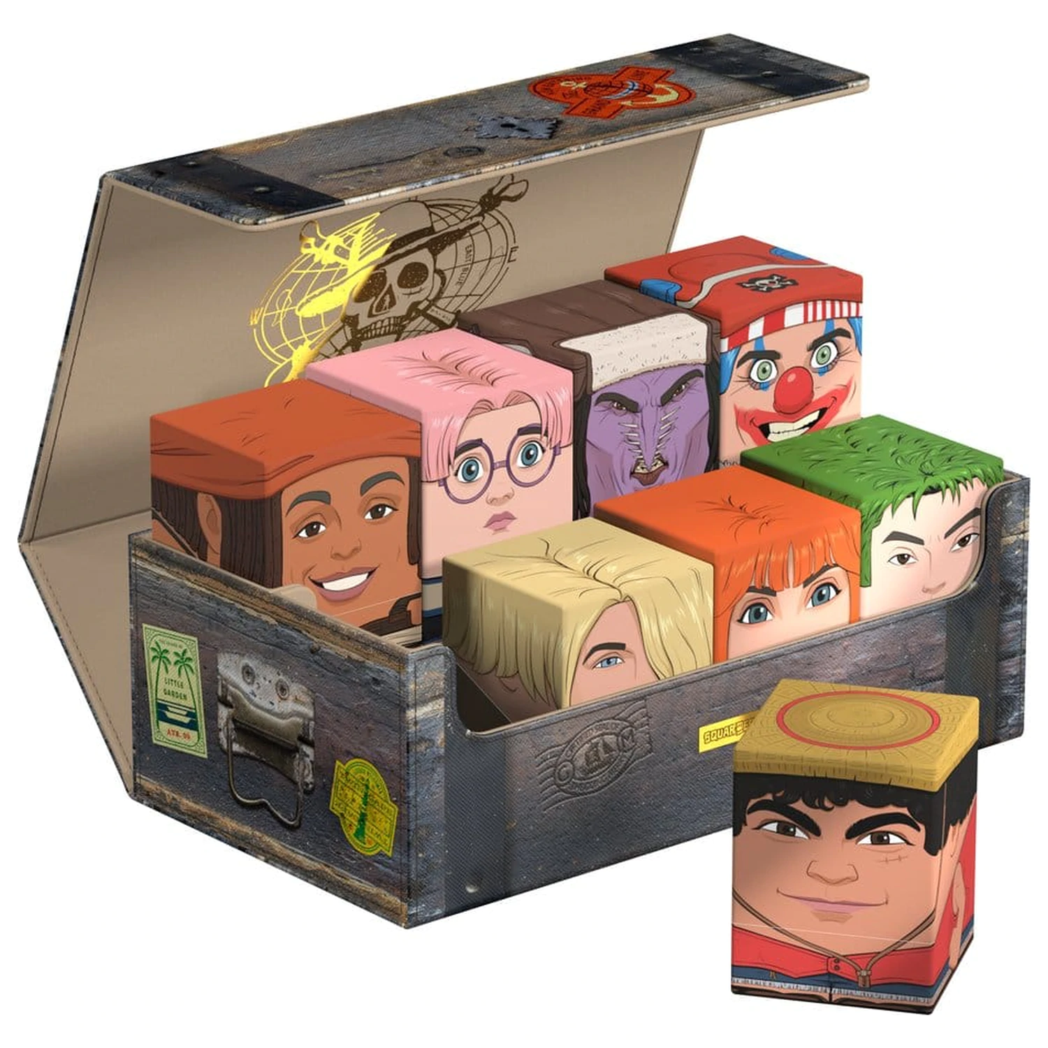 Squaroes Collectors Case 800 O SINGURA BUCATA - Lada din lemn poza produsului