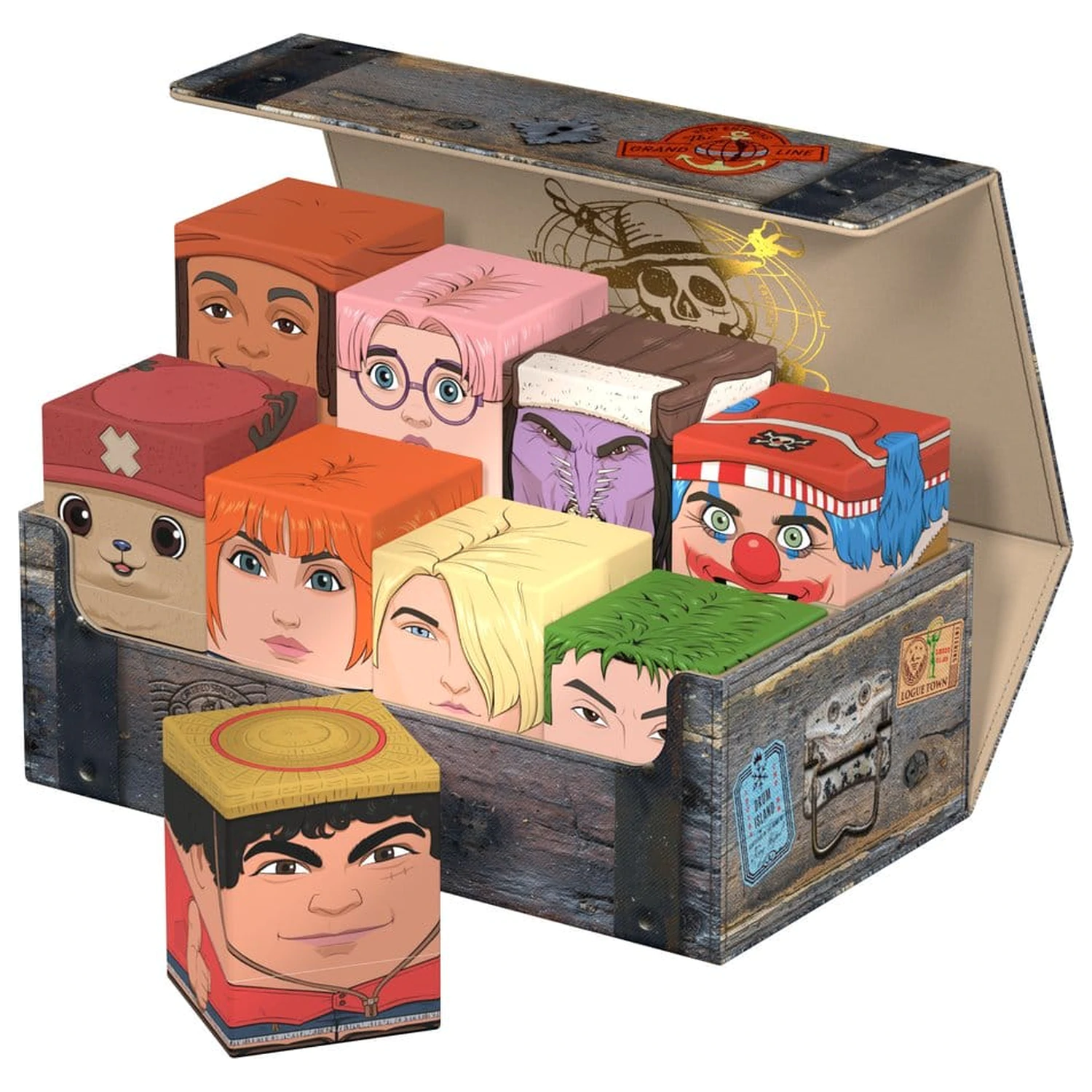 Squaroes Collectors Case 800 O SINGURA BUCATA - Lada din lemn poza produsului
