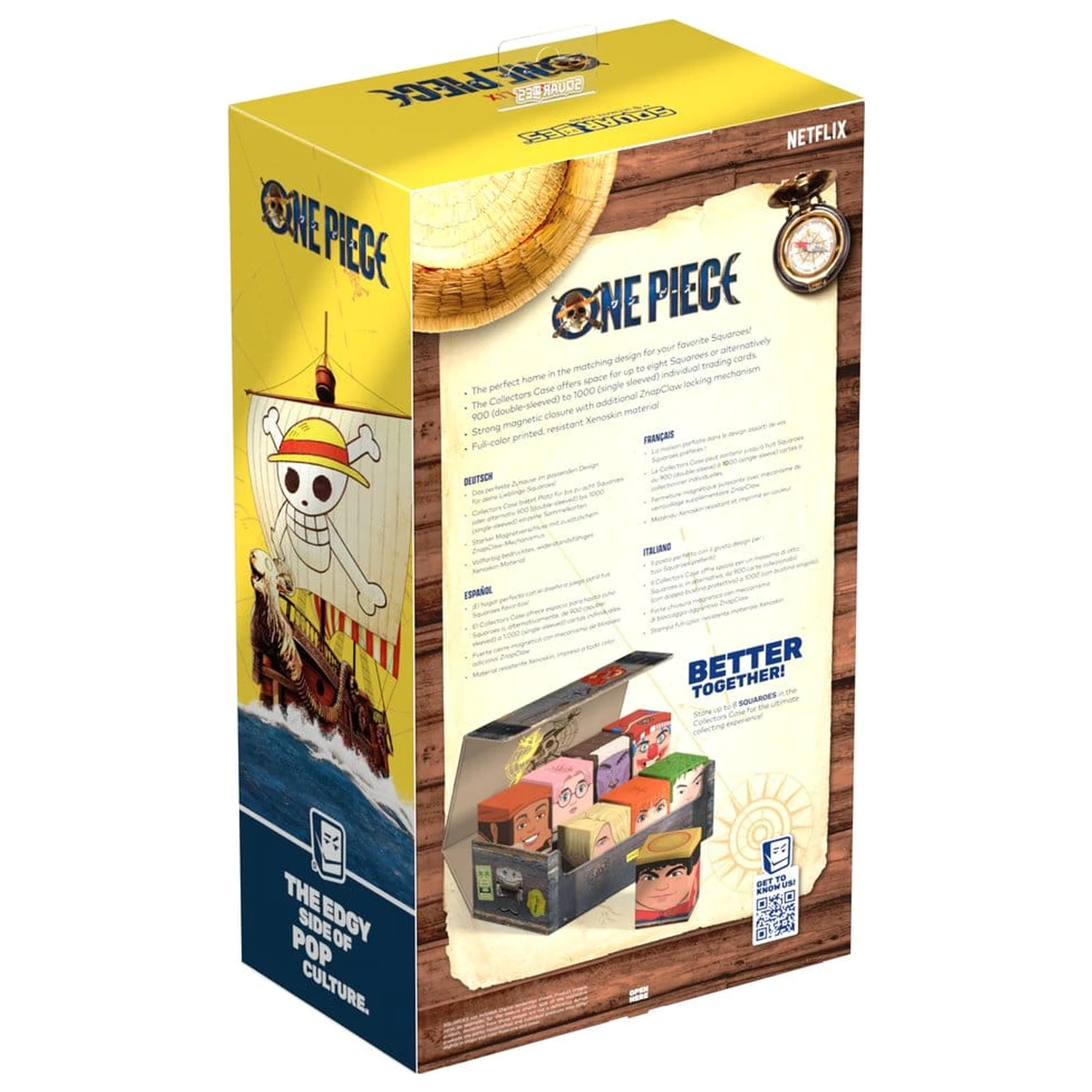Squaroes Collectors Case 800 O SINGURA BUCATA - Lada din lemn poza produsului