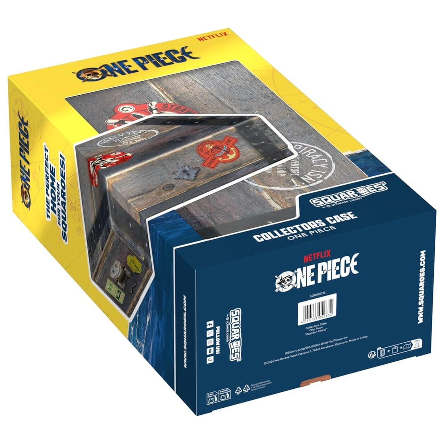 Squaroes Collectors Case 800 O SINGURA BUCATA - Lada din lemn poza produsului