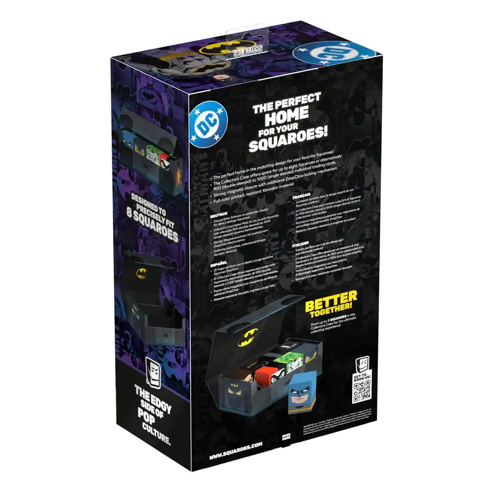 Squaroes - Collectors Case DC Batman: Gotham City - Batmobile - Cutie de colecție poza produsului