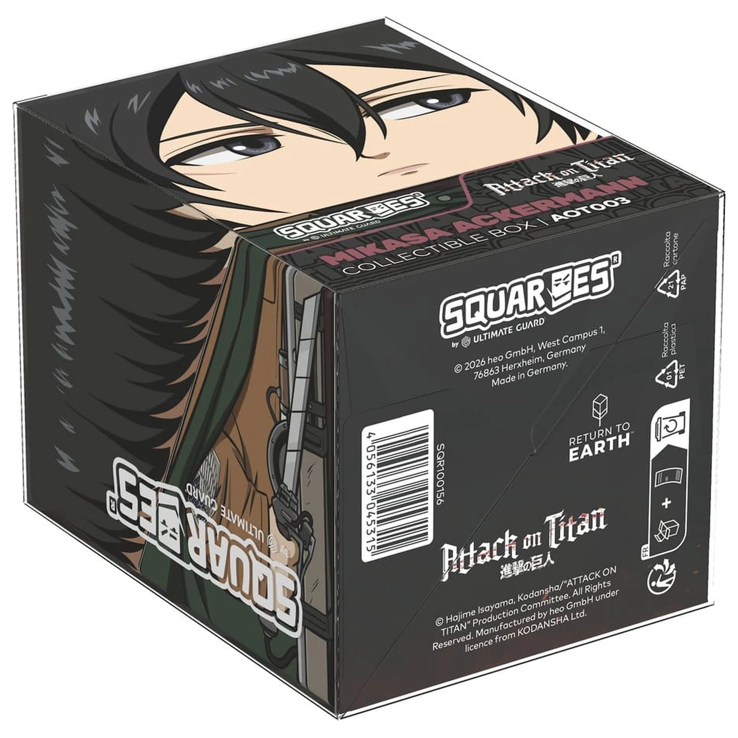 Squaroes Squaroe Attack on Titan AOT003 - Mikasa Ackermann poza produsului