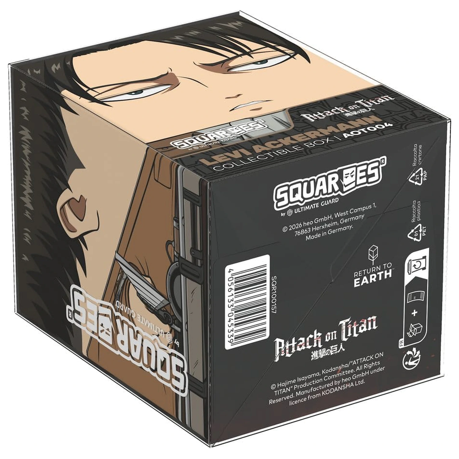Squaroes Squaroe Attack on Titan AOT004 - Levi Ackermann poza produsului