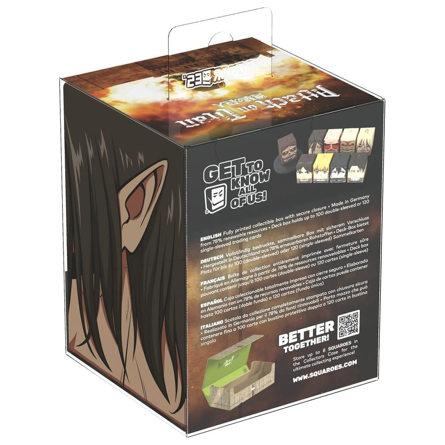 Squaroes Squaroe Attack on Titan AOT005 - Attack Titan poza produsului
