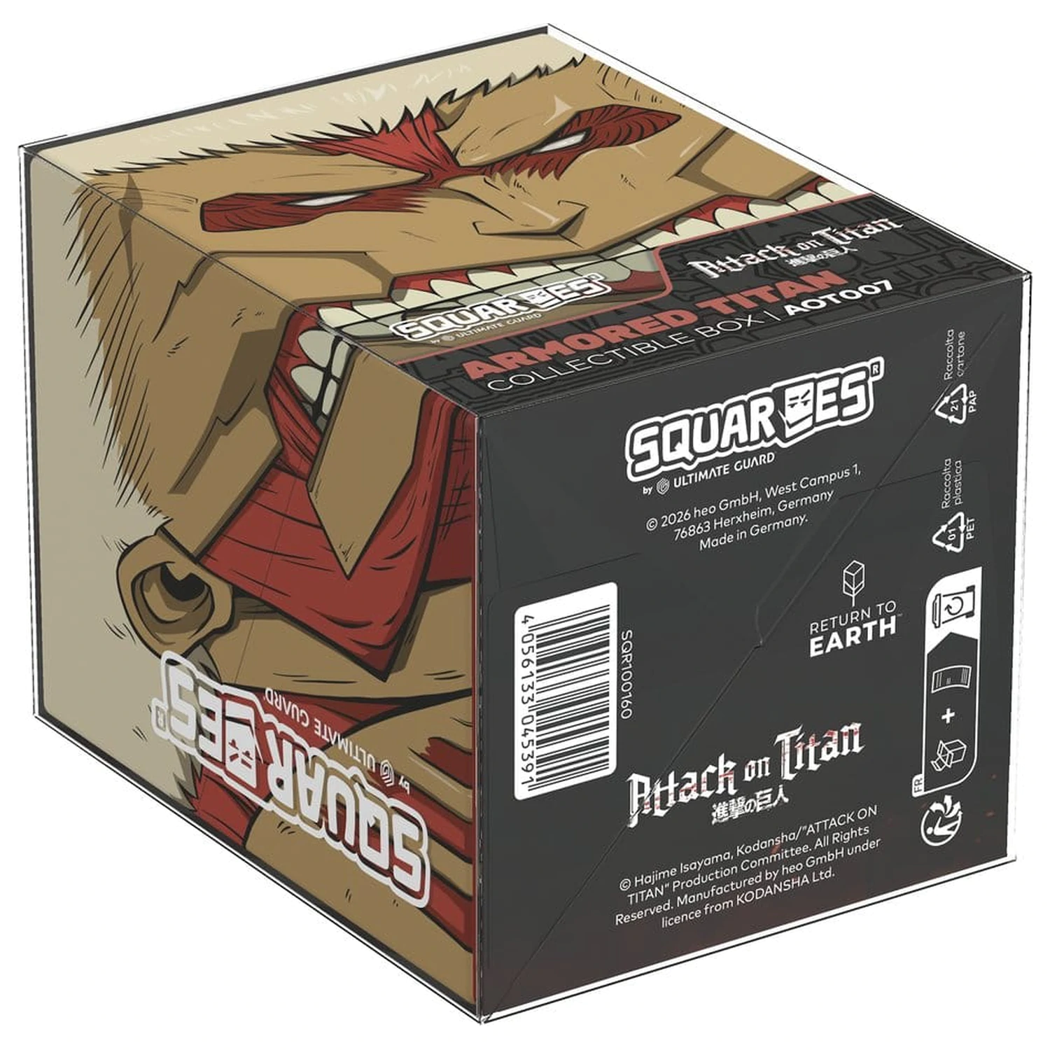 Squaroes Squaroe Attack on Titan AOT007 - Armored Titan poza produsului